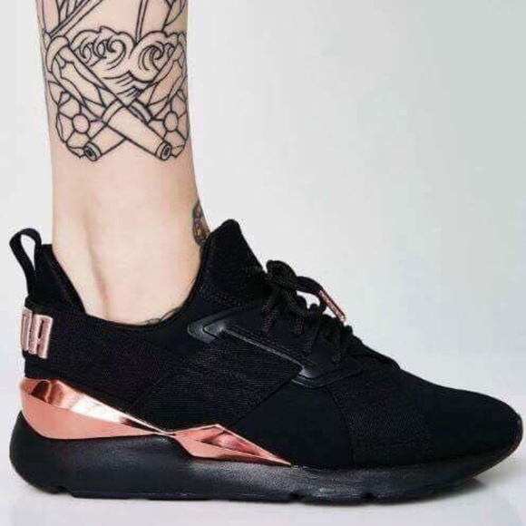 🆕 PUMA Muse Metal Sneakers - Picture 4 of 6